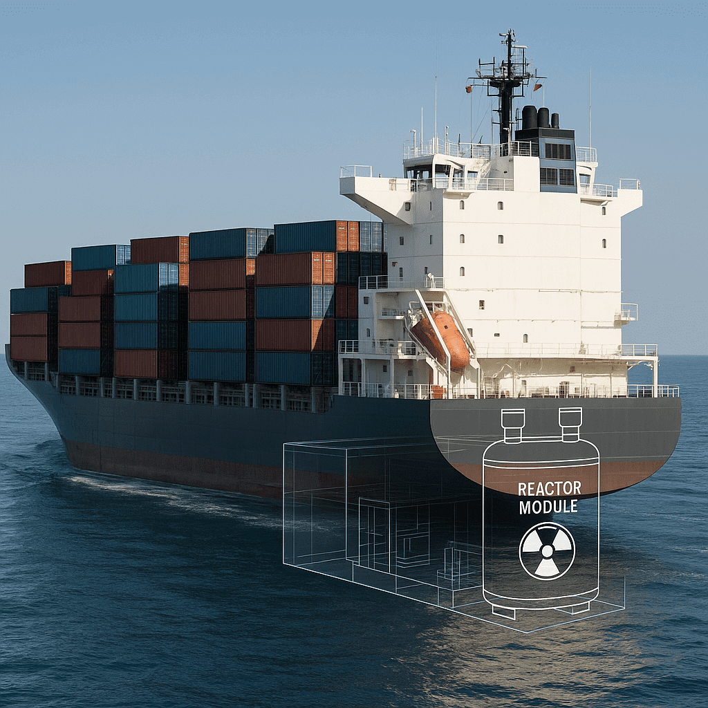 The End of Maritime Diesel Engines ? Is Thorium-Powered Shipping Next?